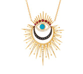 Maxi Luminous Evil Eye Necklace