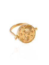 3 in 1 Aquarius Zodiac Ring
