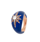 AIDA Navy Ring - Selim Mouzannar