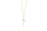 Diamond Cross Necklace by "Joanna Achkar"
