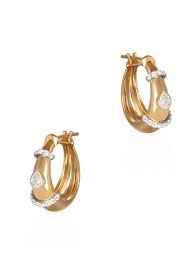 Buoy Diamond Earrings