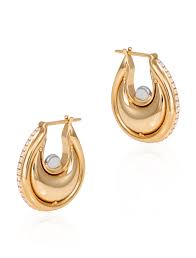 Diana Gold Earrings - Big