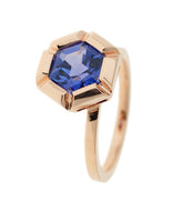 Rose De France Ring Tanzanite