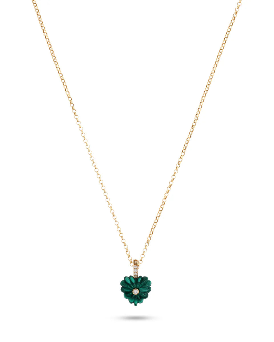 Love Pendant- Malachite