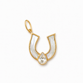 Charm Horseshoe Mother of Pearl