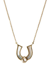 Charm Horseshoe Mother of Pearl