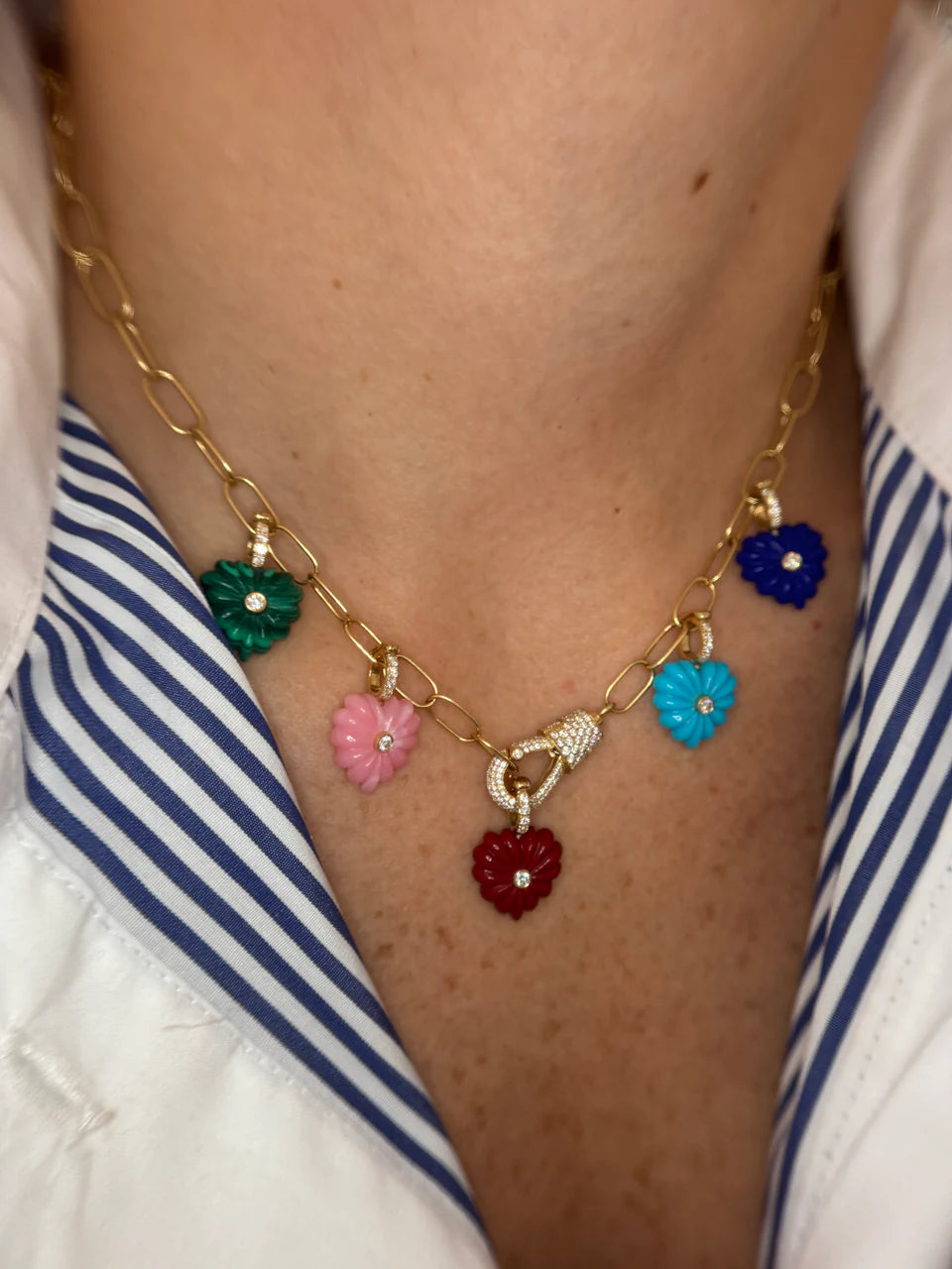 Love Pendant- Malachite