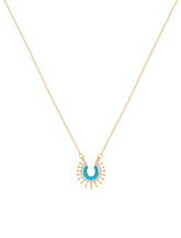 With Luck Necklace - Turquoise