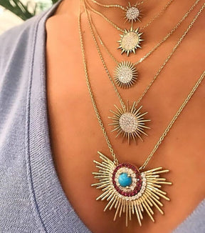 Diamond Soleil Necklace