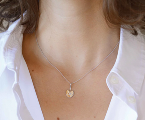 Ma Pomme d'Amour | Gold heart