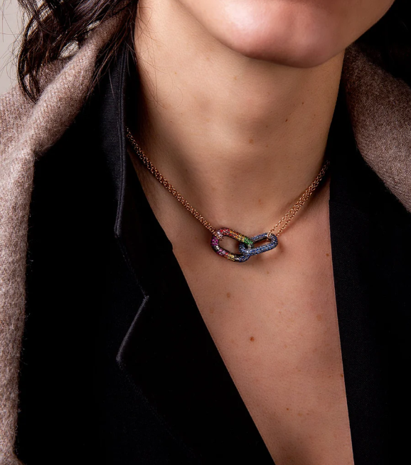 Chain Link in Rose Gold