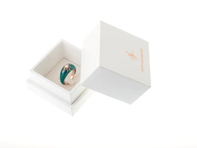 AIDA Pinky Petrol Ring - Selim Mouzannar