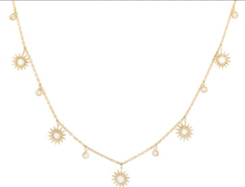 Sun Choker Necklace