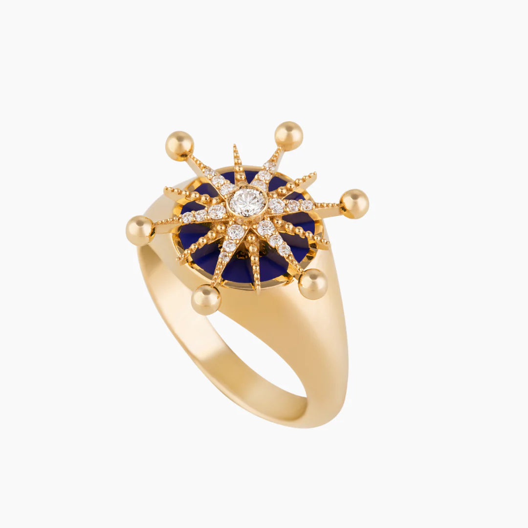 Spinning Star Ring