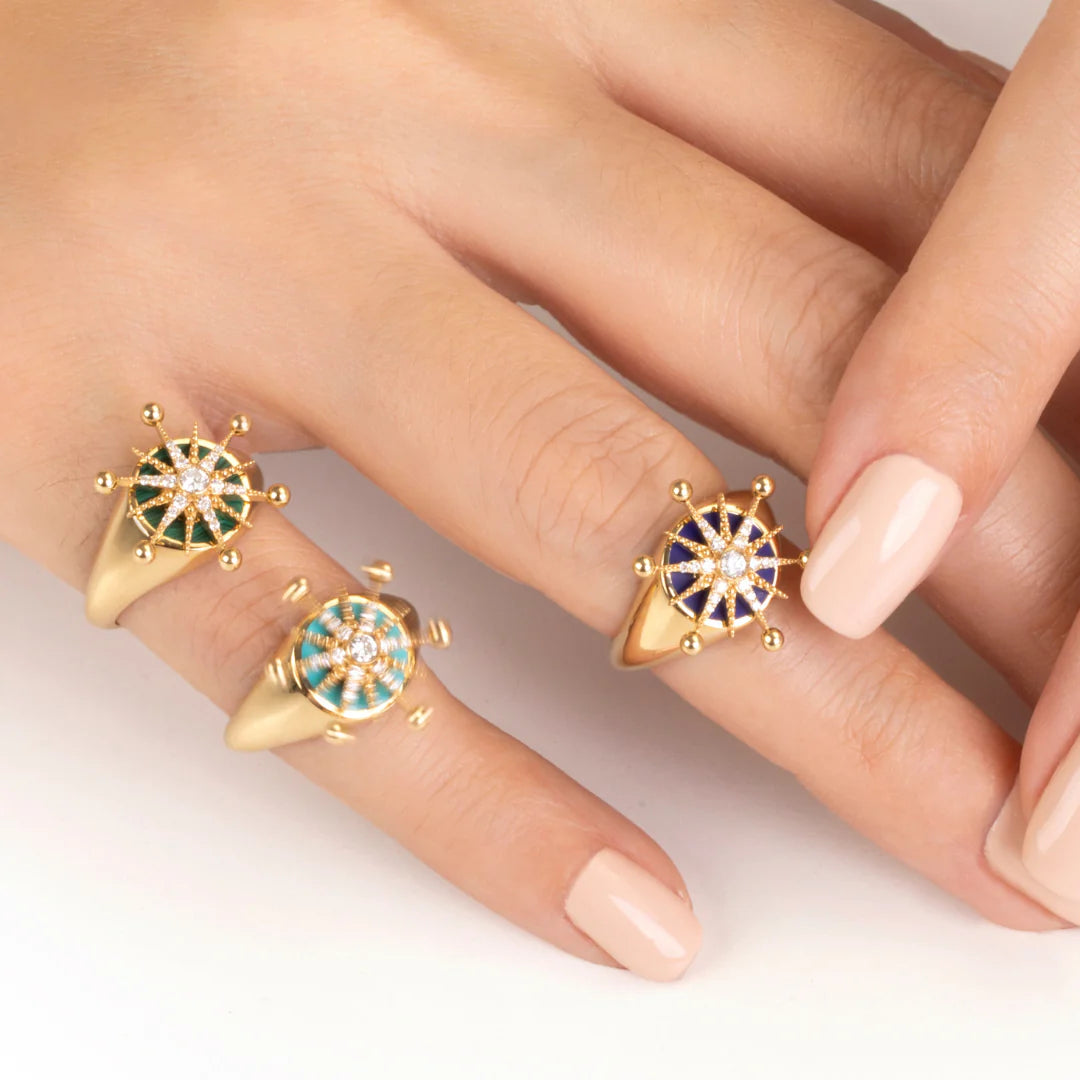 Spinning Star Ring