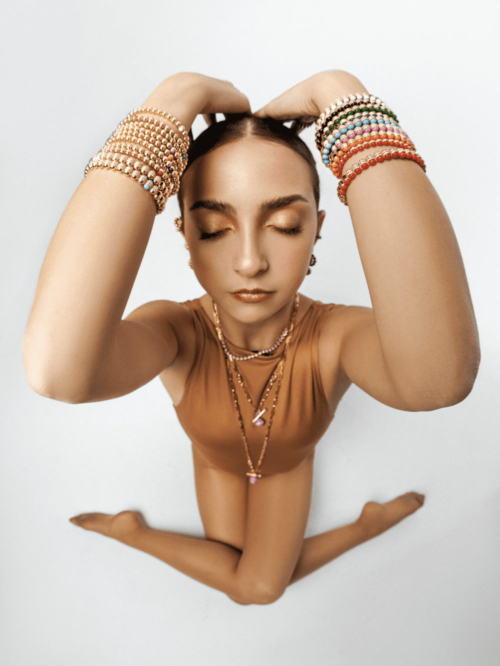 The Rubidium Gold Bangle – Size 2