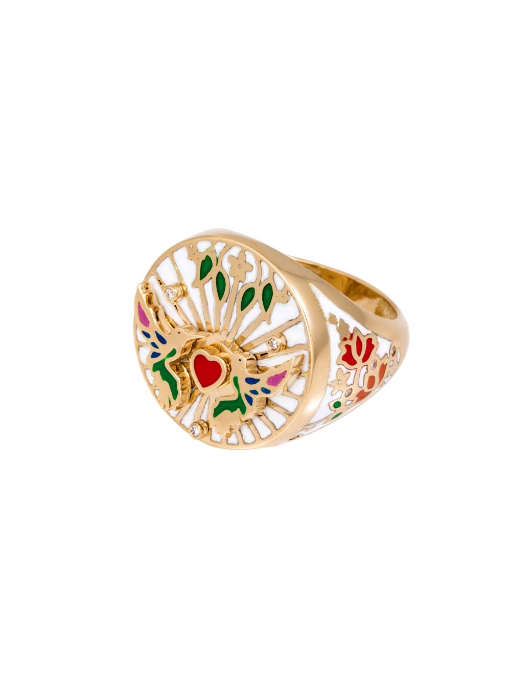 The Love Birds Ring
