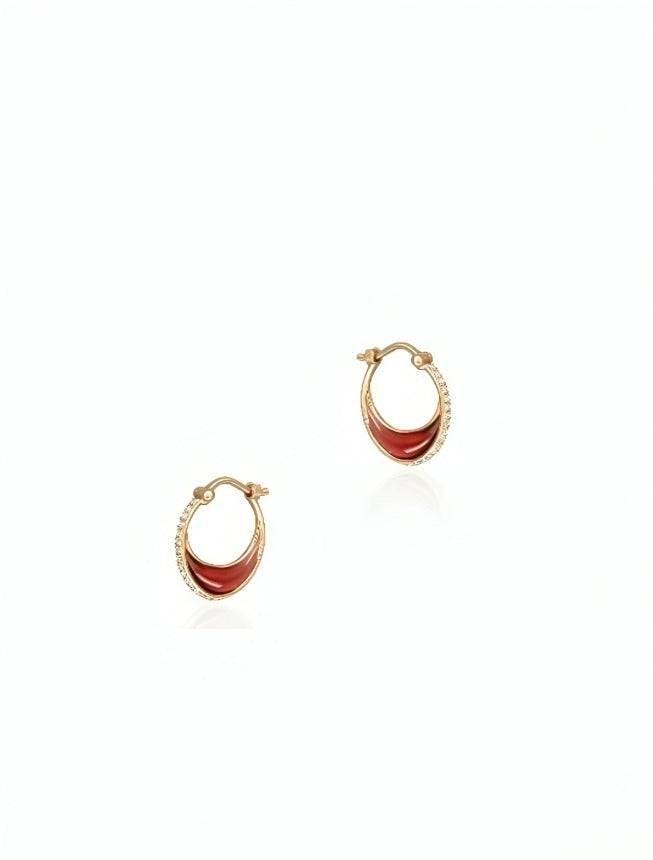 Bloop moon earrings size 1