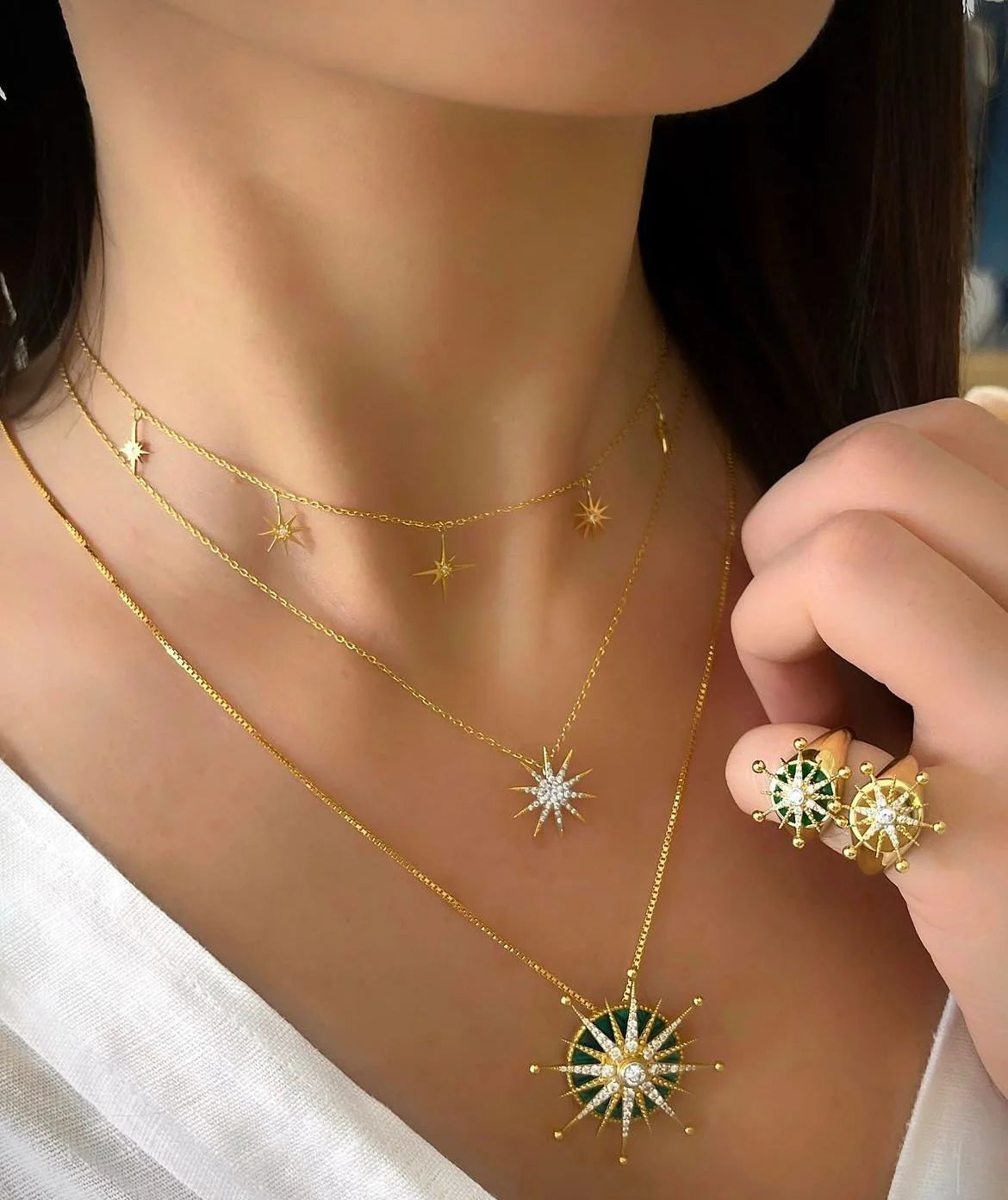 Spinning Star Ring