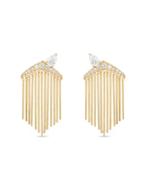Merveilles Fringe Earrings Short