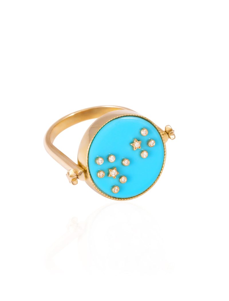 3 in 1 Scorpio Zodiac Ring