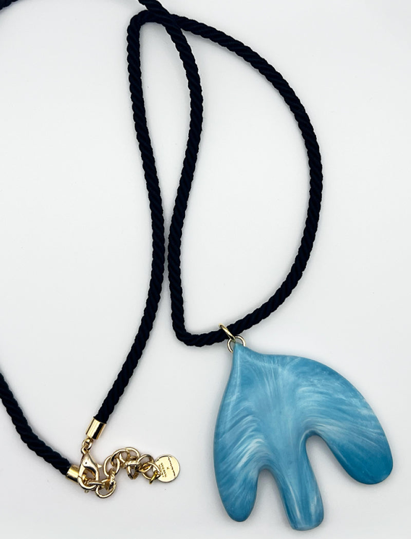 Noirbird necklace – Large - Green