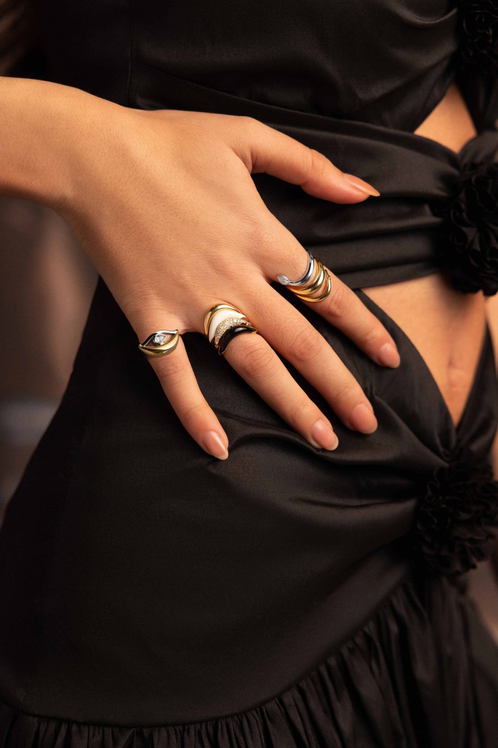 Boa Full Diamond Ring