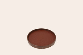 Round Stamped Leather