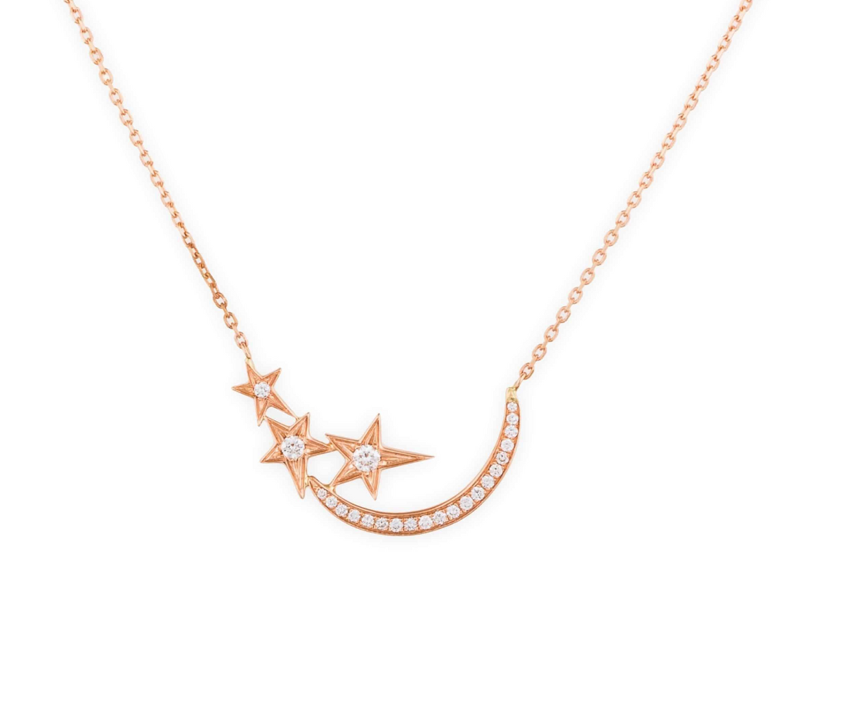 Diamond Stars Necklace