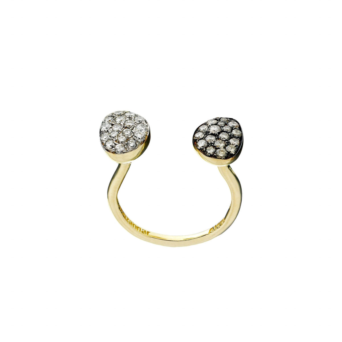 Galet Small Double Ring - Tales of Stones