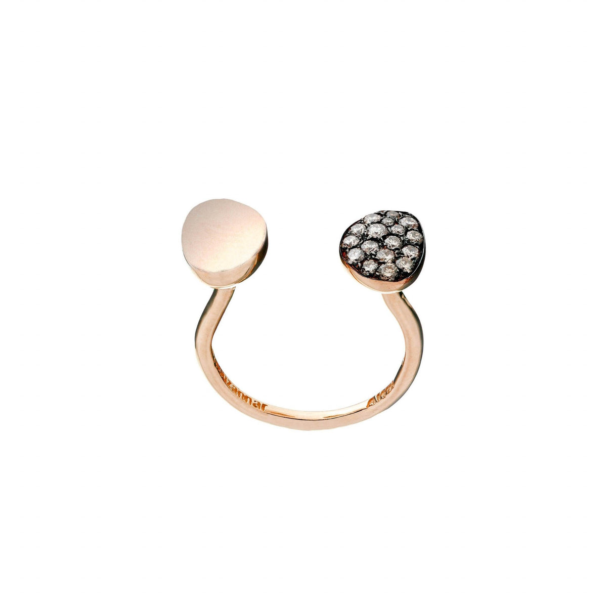 Galet Small Double Ring - Tales of Stones