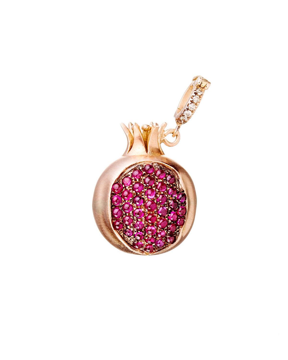 Large Pomegranate Charm - Tales of Stones