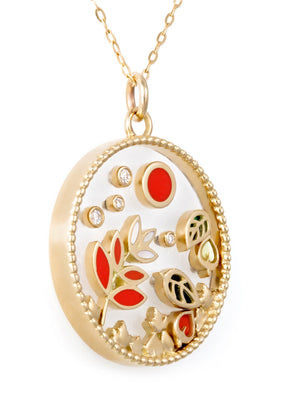 Love Autumn Pendant - Tales of Stones