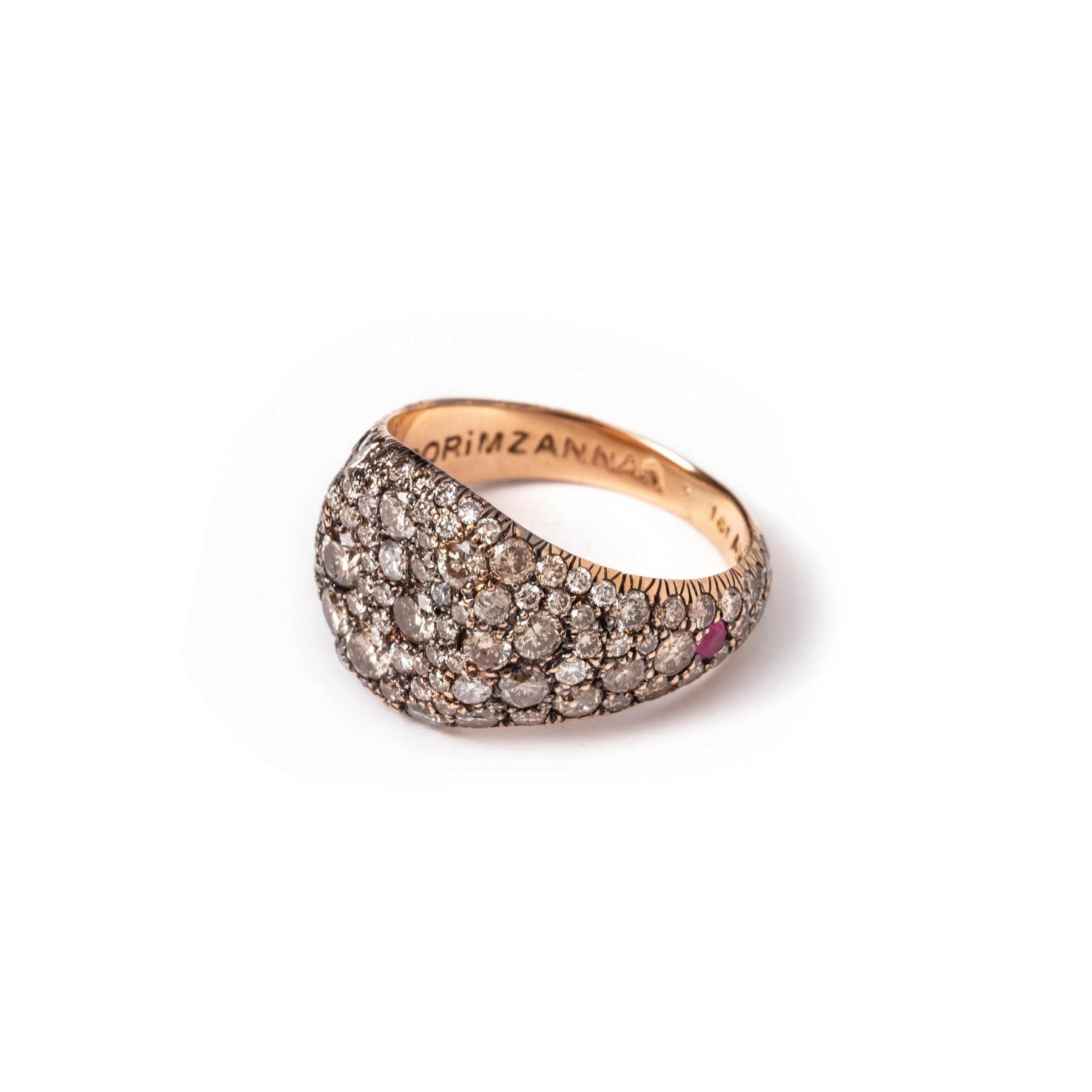 Meteor Medium Pinky Ring - Tales of Stones