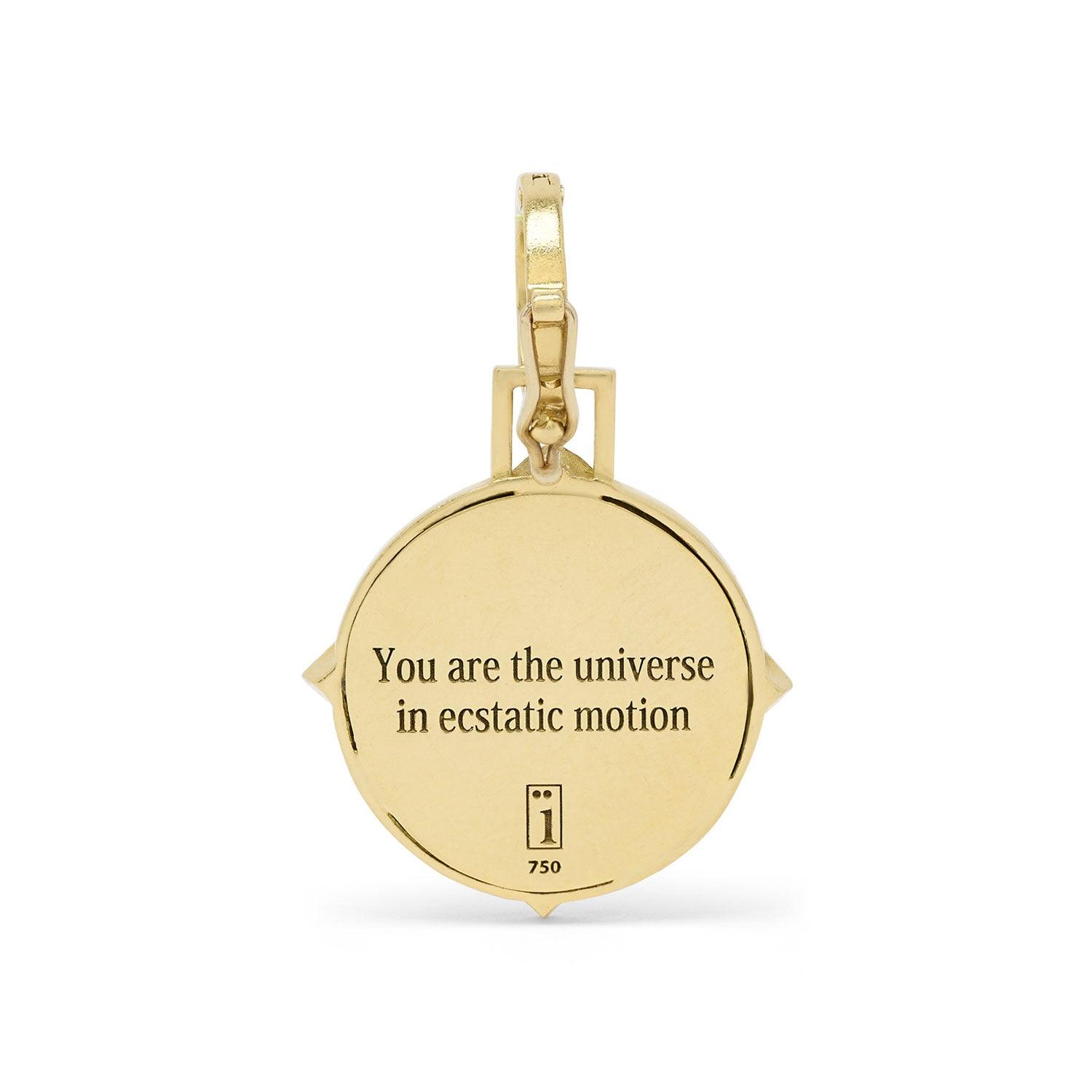 Mini Pendant - The Universe by ATELIER LIYA (Black) - Tales of Stones