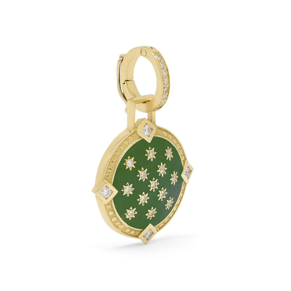 Mini Pendant - The Universe by ATELIER LIYA (Green) - Tales of Stones