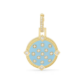 Mini Pendant - The Universe by ATELIER LIYA (Light Blue) - Tales of Stones