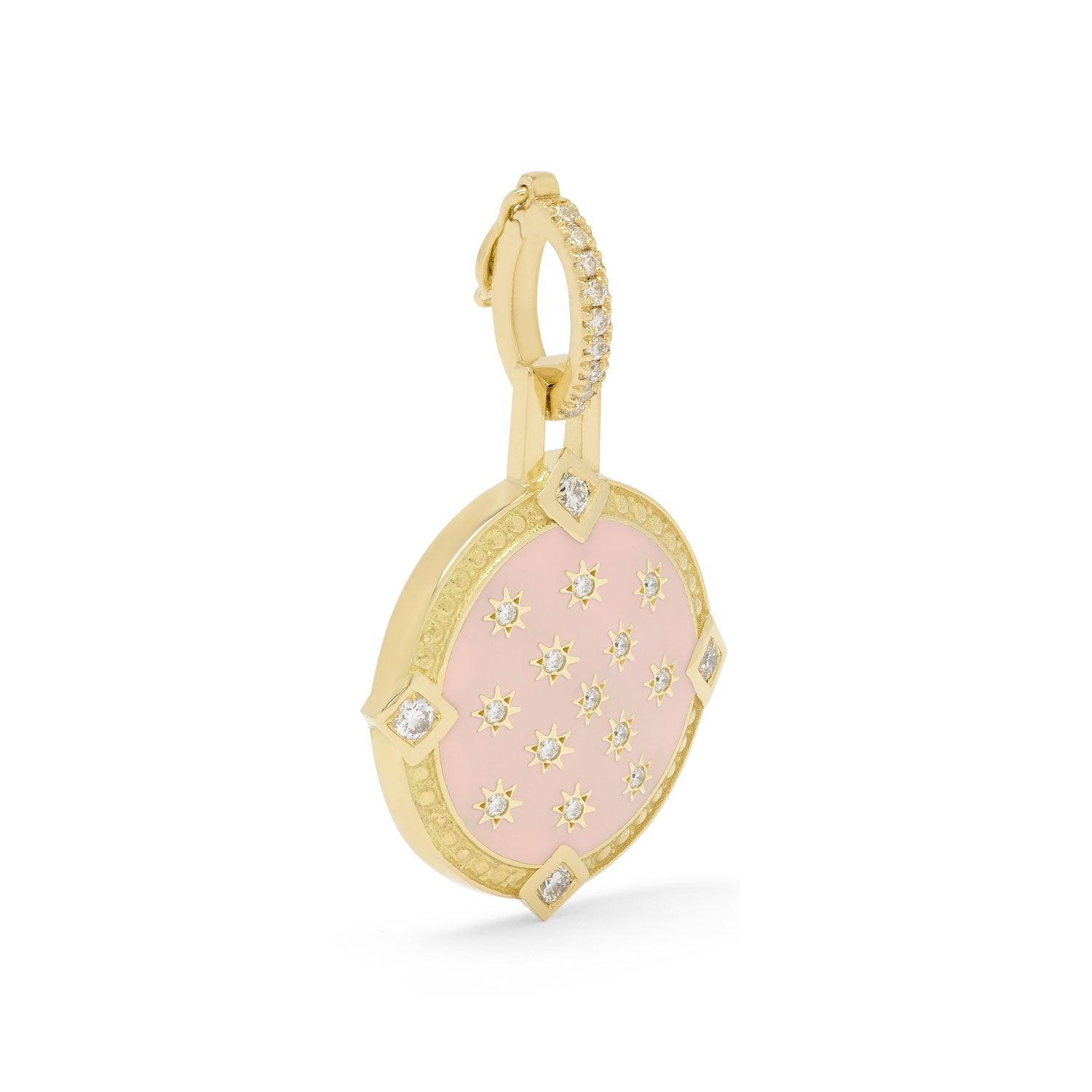 Mini Pendant - The Universe by ATELIER LIYA (Pink) - Tales of Stones