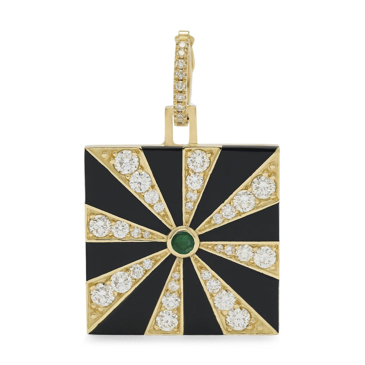 Pendant - I raise your flag by ATELIER LIYA (Black) - Tales of Stones