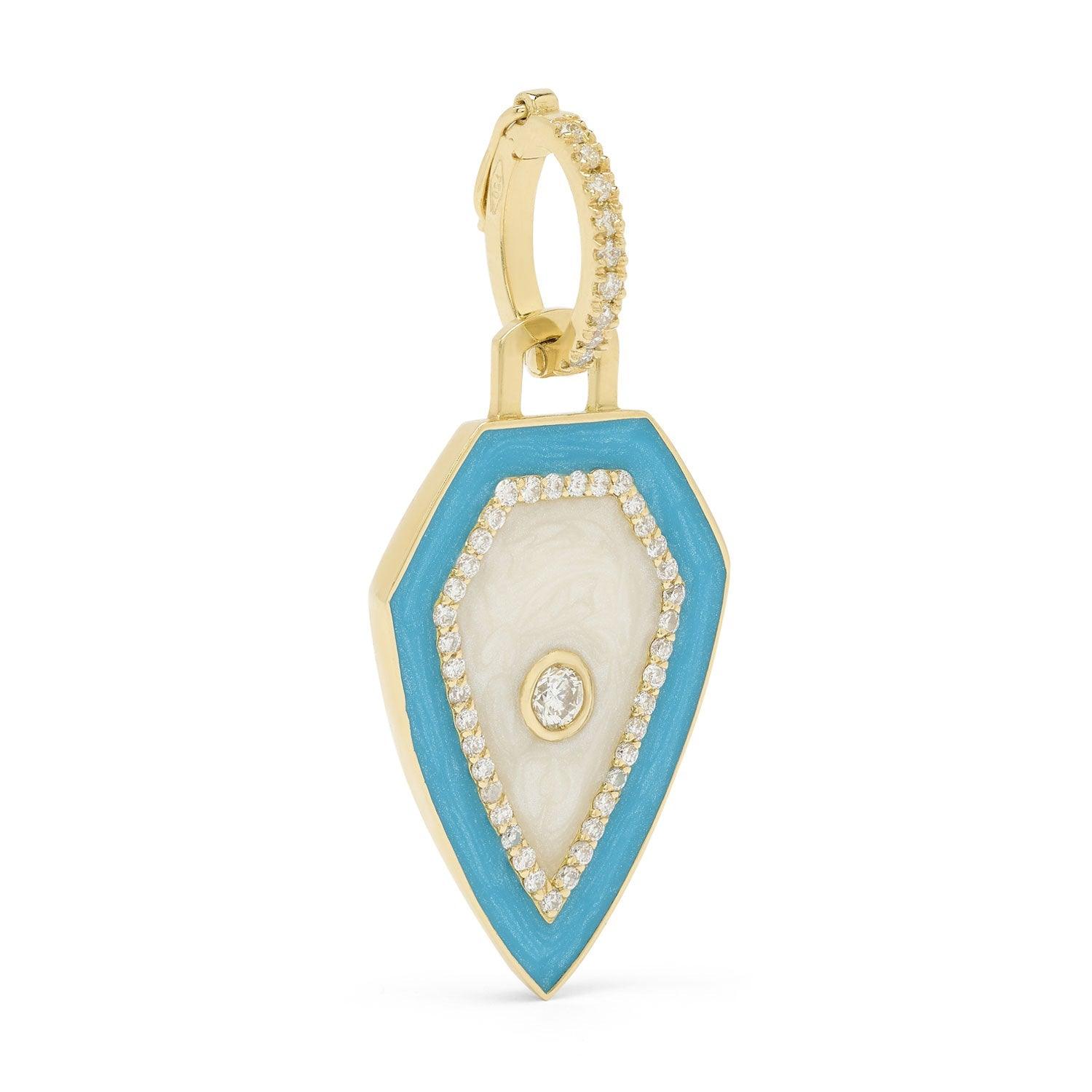 Pendant - The Eye by ATELIER LIYA (Light Blue) - Tales of Stones