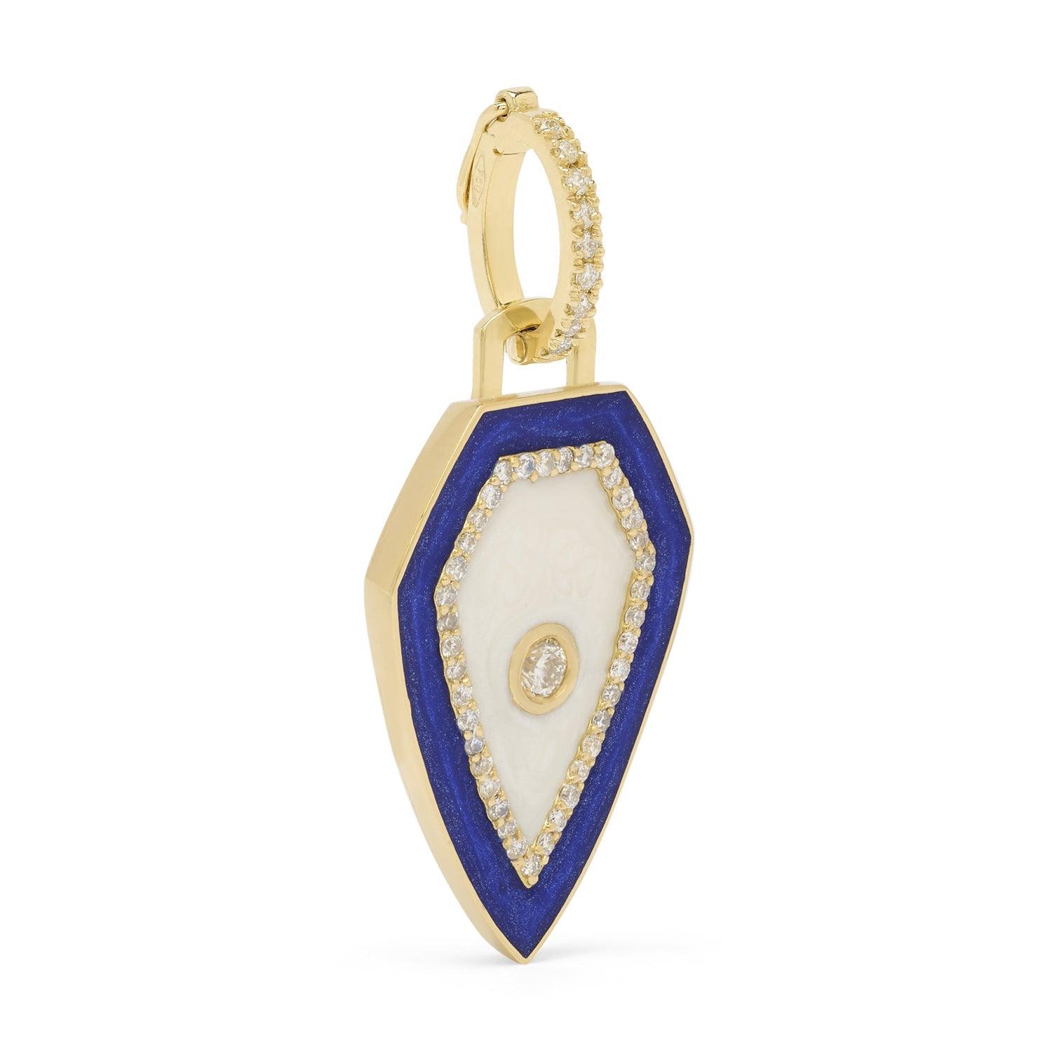 Pendant - The Eye by ATELIER LIYA (Navy) - Tales of Stones