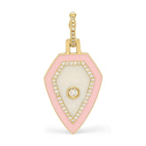 Pendant - The Eye by ATELIER LIYA (Pink) - Tales of Stones