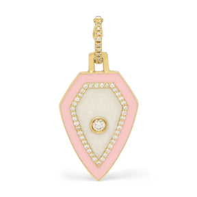 Pendant - The Eye by ATELIER LIYA (Pink) - Tales of Stones