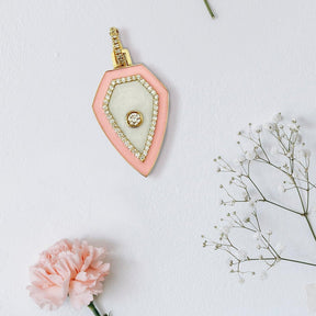 Pendant - The Eye by ATELIER LIYA (Pink) - Tales of Stones