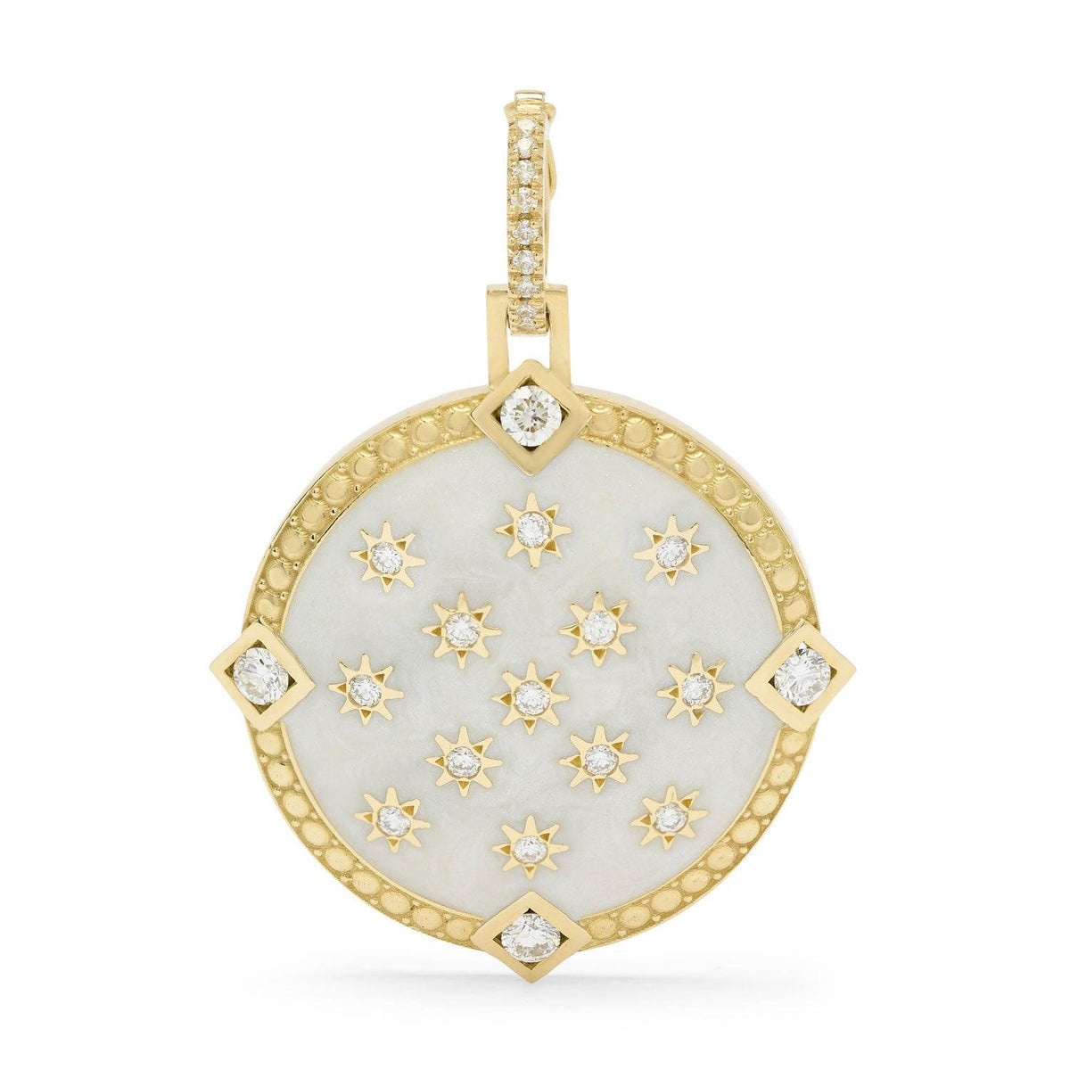 Pendant - The Universe by ATELIER LIYA (White) - Tales of Stones