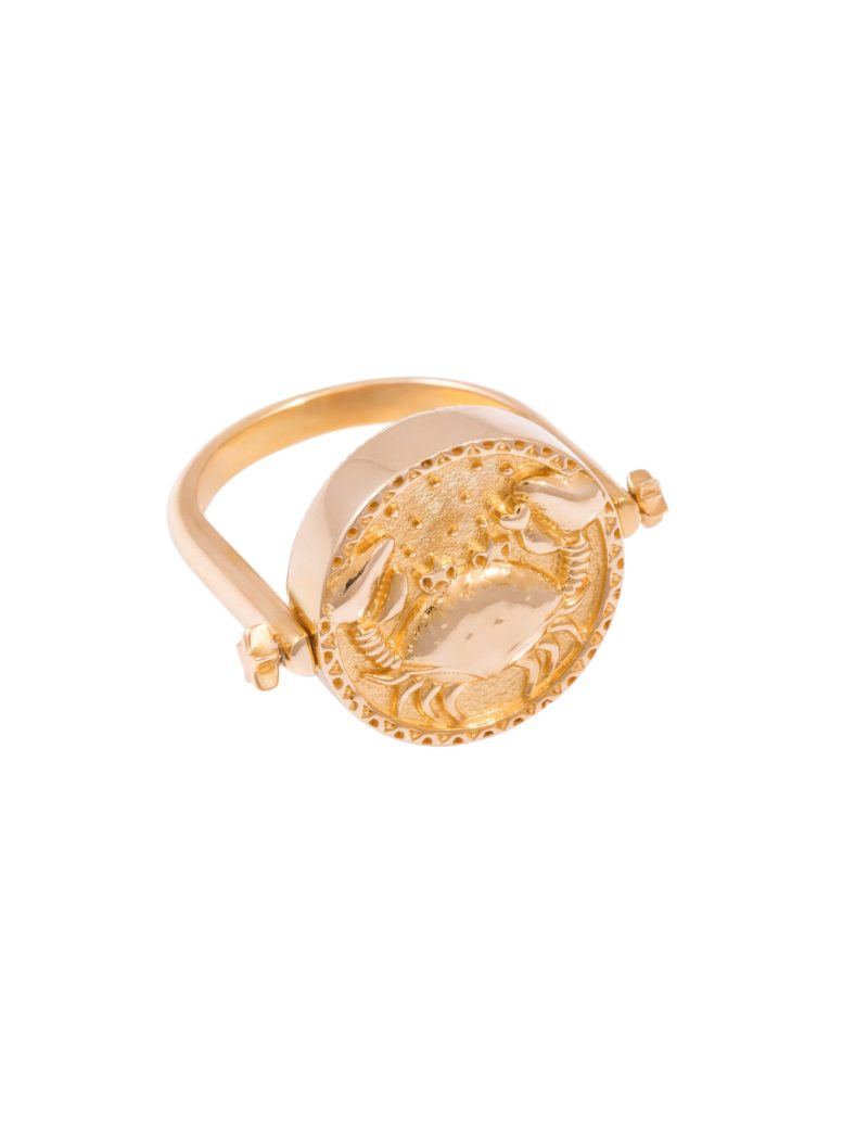3 in 1 Cancer Zodiac Ring