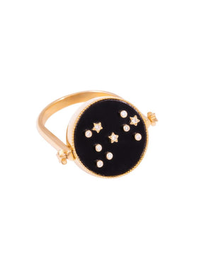 3 in 1 Leo Zodiac Ring