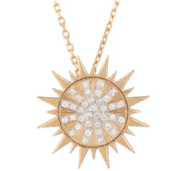 Star Yellow Gold Necklace - Tales of Stones