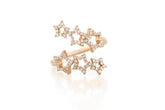 Stars ring Rose Gold by "Joanna Achkar" - Tales of Stones