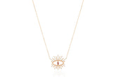 Sun Eye Necklace by "Joanna Achkar" - Tales of Stones